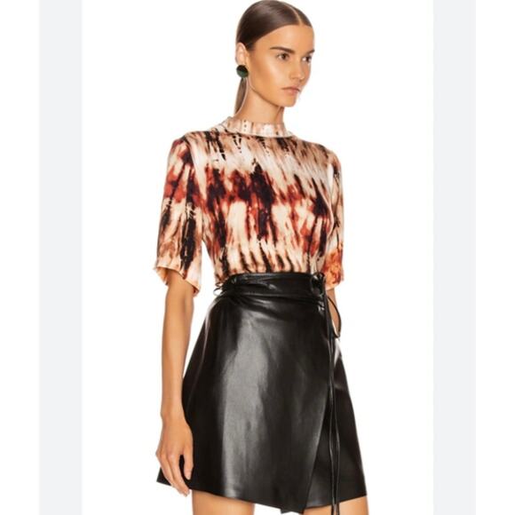 Nanushka Kaden Abstract-Print Top - Picture 2 of 11